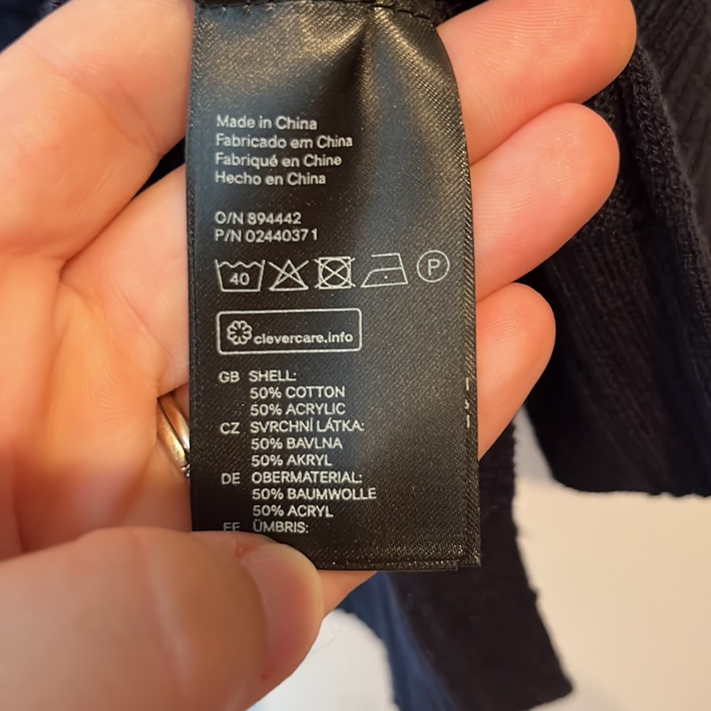 H&M Basic Navy Sweater - Picture 5 of 6